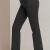 31qdjRgxUdL.jpg Inner Pocket Yoga Pants 4 Way Stretch Tummy Control Workout Running Pants, Long Bootleg Flare Pants