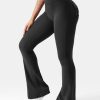 CoreFlex Flare Leggings with Pockets for Women Scrunch Workout Leggings Butt Lifting Gym Yoga Pants