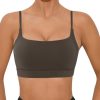 Sports Bra for Women Wirefree Racerback Workout Bras Sexy Thin Straps Yoga Sport Bras with Removable Pads