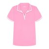 Women's Polo Shirt Performance Stretch Short Sleeve