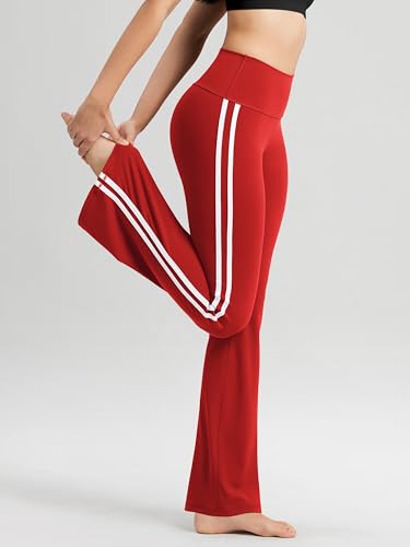 Cloud Feeling Flared Yoga Pants for Women, High Waist Casual Bootleg Lounge Pants, 30"/32" Inseam