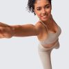 Clouduxi Y Back Sports Bras for Women - Light Support Racerback Yoga Bra, A-C Cups