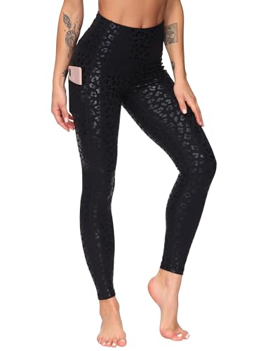 31xW4ZnNVOL.jpg Women's High Waist Yoga Pants Soft Tummy Control Athletic Workout Leggings with Deep Pockets