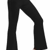 31xXmbH-aLL.jpg Flare Leggings for Women, High Waisted Yoga Pants with Pockets for Women Trousers