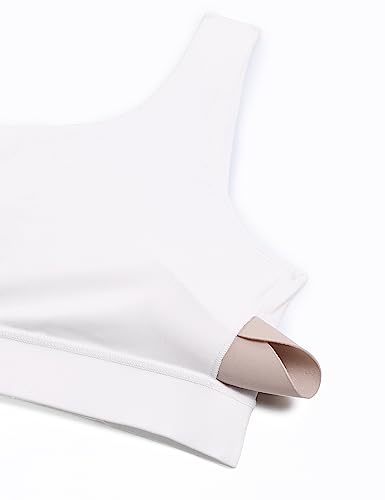 Butterluxe Womens One Shoulder Sports Bra - Sleeveless One Strap Low Impact Asymmetrical Workout Yoga Tops