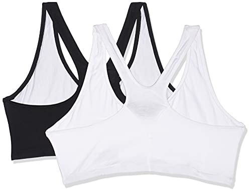 31yqnid8PiL.jpg Women's X-Temp Wireless Low-Impact Stretch Pullover Racerbacj Bra, 2-Pack