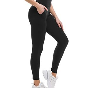 Leggings with Pockets for Women, High Waisted Leggings Buttery Soft Non See Through Workout Yoga Pants