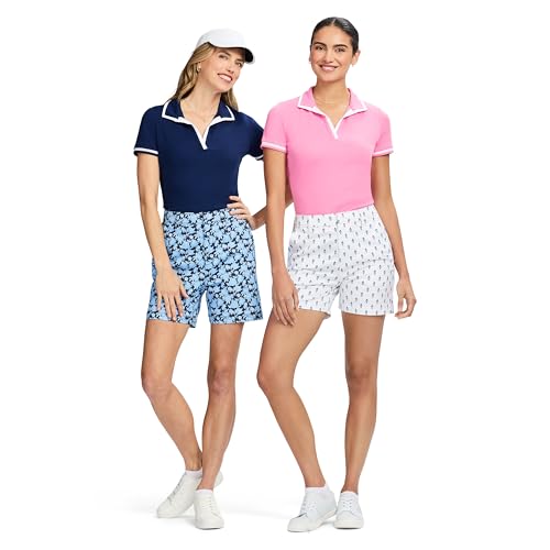 Women's Polo Shirt Performance Stretch Short Sleeve