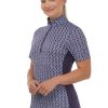 410YyHtAq7L.jpg Women's Breeze Ice Fil Short Sleeve Horse Riding Shirt – Ultra-Lightweight Cooling Equestrian Top, Great for Summer