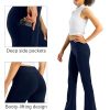 Women High Waisted Leggings with Pockets 30" Tummy Control Workout Running Yoga Pants