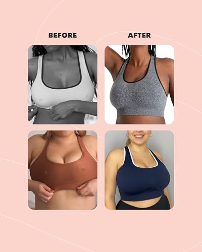 413PMqLtAUL.jpg Sports Bras for Women - Workout Bras for Women, Plus Size Sports Bra, Workout Tops for Women High Support