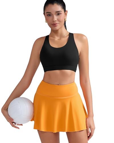 413xzqoKyvL.jpg Sports Bra for Women, Criss-Cross Back Padded Strappy Sports Bras Medium Support Yoga Bra with Removable Cups