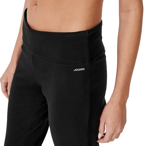 414M1k5MWmL.jpg Women's Activewear Cotton Stretch Flare Capri