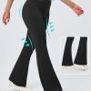 416evJxw5EL.jpg Flare Leggings for Women Tummy Control Flared Leggings No Front Seam Yoga Pants Women High Waisted Workout Bell Bottoms