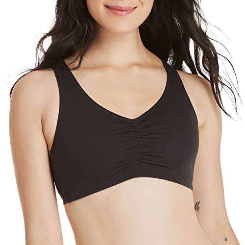 418oqPvNmuL.jpg Women's X-Temp Wireless Low-Impact Stretch Pullover Racerbacj Bra, 2-Pack