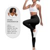 Leggings with Pockets for Women, 6 Packs Soft High Waisted Tummy Control Workout Yoga Pants