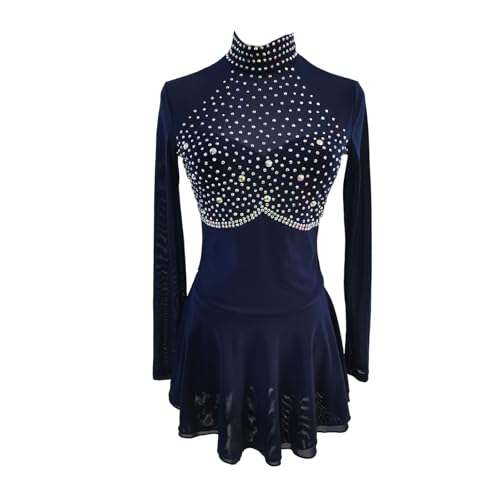41BooQMexRL.jpg Ice Figure Skating Dress Girls Women Elegant Quality Crystals Competition Ice Dance Skirt Competition