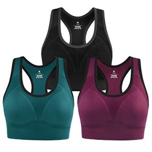 41G4YWltGL.jpg Sports Bras for Women High Impact Racerback Sports Bra Seamless Padded Sports Bra Yoga Bras Workout Bra Activewear Bra