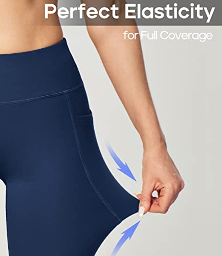 41GNCTdFFL.jpg Women's Yoga Pants with Pockets for Women Bootcut Wide Leg Pants for Women High Waisted Workout Pants