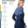 Merino Wool Base Layer Women - 100% Merino Wool Heavyweight, Midweight, Lite Long Sleeve Thermal Shirt and Socks