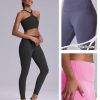 2 Pack Black Leggings with Pockets for Women, Tummy Control Workout High Waisted Yoga Pants