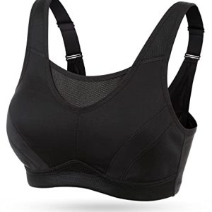 41KnuzMMmYL.jpg High Impact Sports Bras for Women Plus Size Non Padded Wirefree Workout Bra Bounce Control