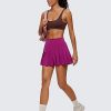 41L6hyQw7fL.jpg Butterluxe Mini Bra for Women - Scoop Neck Low Impact Wireless Sports Yoga Padded Workout Cami