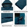 Women’s Waterproof Rain Jacket Lightweight Outdoor Windbreaker Rain Coat Shell for Hiking, Travel