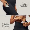 41NGQfgcdPL.jpg High Waist Yoga Pants with Pockets, Leggings for Women Tummy Control, Workout Leggings for Women 4 Way Stretch