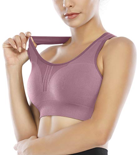 High Impact Sports Bras for Women High Support Padded Sports Bra Workout Bras for Women Racerback Bra for Yoga