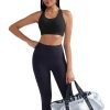 41OmophOV8L.jpg Sports Bra for Women, Criss-Cross Back Padded Strappy Sports Bras Medium Support Yoga Bra with Removable Cups