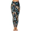 Giraffes and Butterfly Women's Yoga Pants Stretch Leggings with Pockets High Waist for Workout
