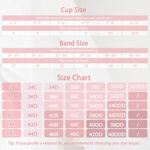 Wireless Bras for Women No Underwire Seamless Full Coverage Comfortable Everyday Bra with Medium Support