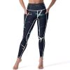 Plane Airplane Jet Women's Yoga Pants Stretch Leggings with Pockets High Waist for Workout