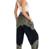 41UJWpOWSFL.jpg Boho Pants for Women - Hippie Harem Pants Women - Womens Yoga Pants – Comfy Bohemian Flowy Hippie Clothes