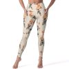 41WfFpqoLLL.jpg Hoopoe Bird Watercolor Women's Yoga Pants Stretch Leggings with Pockets High Waist for Workout