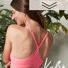 41ZzPmEYnhL.jpg Women’s 4 Pack Racerback Sports Bralette Seamless Wireless Comfort Bra