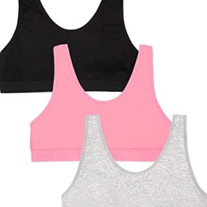 41eEviLgJwL.jpg Girls' Seamless Stretch Sports Bra