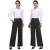 41fAtMYstnL.jpg Wide Leg Dress Pants Women Work Workout Athletic Yoga Sweatpants with Pockets Stretch Loose Casual Lounge Trousers