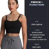 41jMRqtB2KL.jpg Women's Workout Sports Bras Fitness Yoga Crop Tank Twist Back Cami