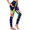 41k1kc52LFL.jpg Jamaica DDLG Proud Flag Women's Yoga Pants Stretch Leggings with Pockets High Waist for Workout