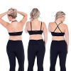Women's Adjustable Sports Bra with Removable Pads, Versatile Workout Bra