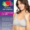 41lpwUMzboL.jpg Women's Multi-Pack Front Closure Cotton Bra