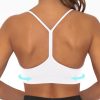 41oMxG17IL.jpg Y BackSports Bra for Women Low Impact Racerback Workout Bras Sexy Thin Straps Yoga Sport Bras with Removable Pads