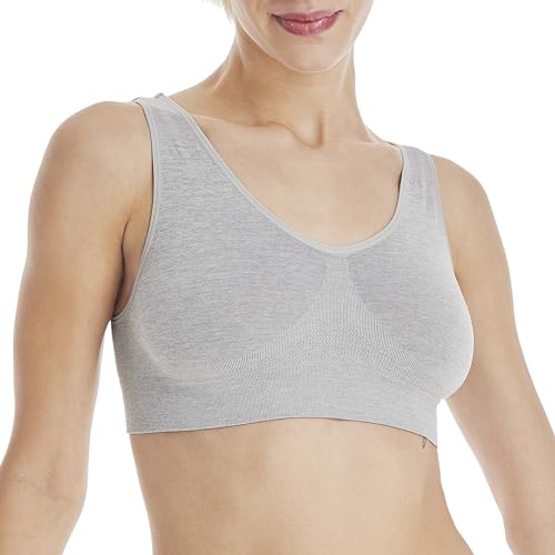 Women's Cozy Wireless Bra, Full-Coverage Pullover Bra, Seamless T-Shirt Bra