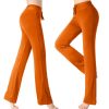 Women's Yoga Pants 2025 High Waist Workout Wide Leg Yoga Pants Lounge Running Drawstring Waist Flare Leggings