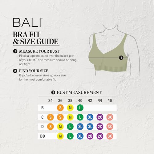 41qgGC7O-L.jpg Women's Comfort Revolution Easylite Wireless T-Shirt Bra, Pullover Wirefree T-Shirt Bra