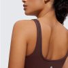 41ra9kvmsYL.jpg Butterluxe Mini Bra for Women - Scoop Neck Low Impact Wireless Sports Yoga Padded Workout Cami