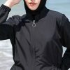 41s0F2uezpL.jpg Islamic Long Sleeve Swimsuits for Women Modest Muslim 4 PCS | Full Cover Rash Guard Burkini | Arabic Swimwear