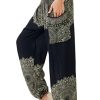 41sV1uHak8L.jpg Boho Pants for Women - Hippie Harem Pants Women - Womens Yoga Pants – Comfy Bohemian Flowy Hippie Clothes